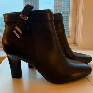 Ralph Lauren Black Booties (3.25 inch heel)
